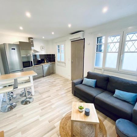 Apartamento Cauvi - Antibes Centre, Wifi, Climatisation, 4 Personnes Exterior foto